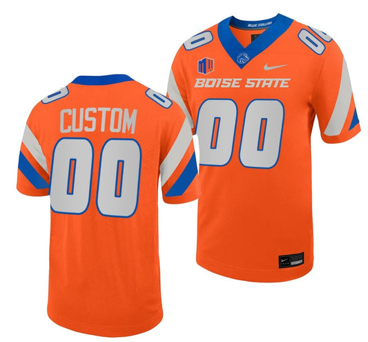 Custom Boise State Broncos Jersey Name and Number NCAA College Football Untouchable White by My Store