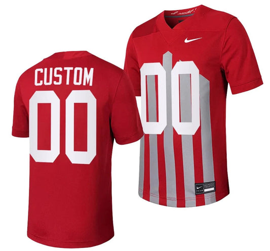 Custom Iowa State Cyclones Jersey Name and Number Throwback College Football Cardinal by My Store