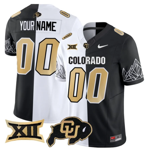 Custom Colorado Buffaloes Jersey Name, Number 2025 Limited V2 Stitched Stripeout by My Store