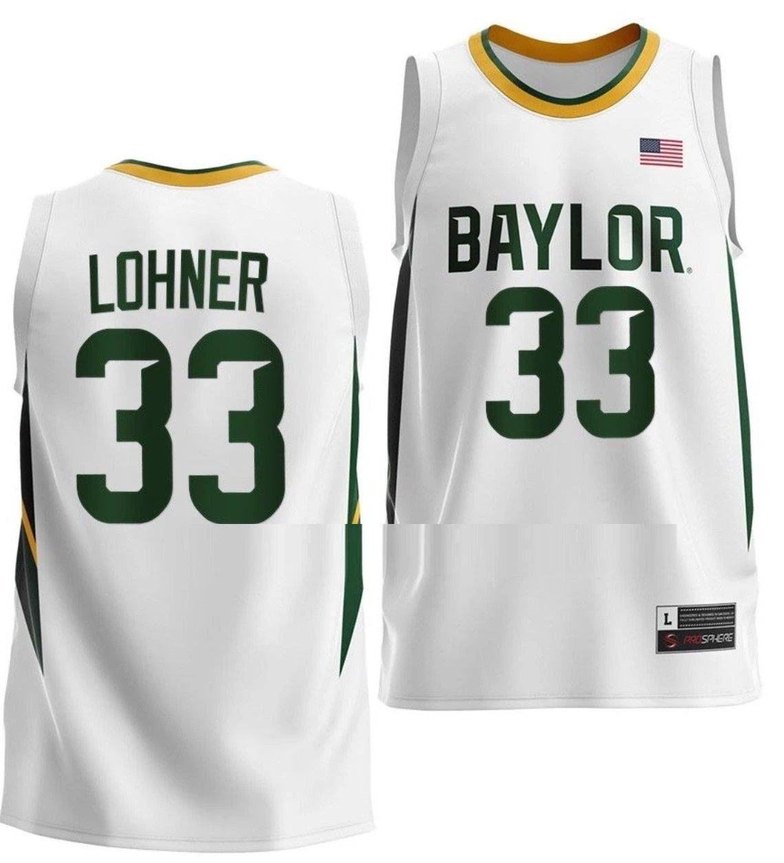 Caleb Lohner Anthracite Jersey Baylor Bears College Basketball #33 by My store basketball