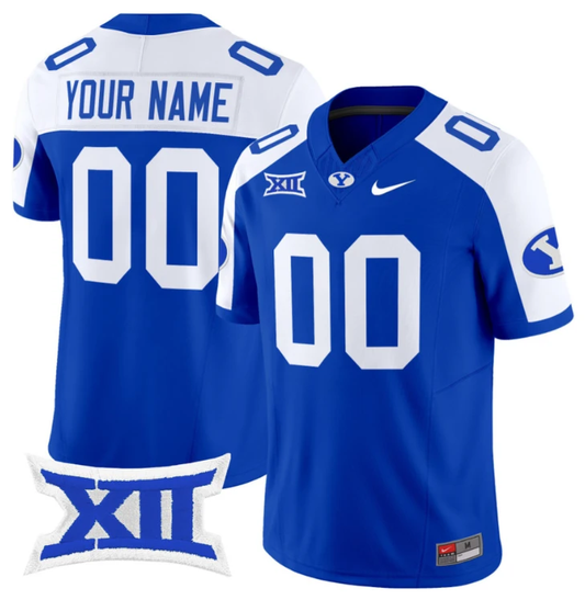 Custom BYU Cougars Jersey Name and Number Vapor Limited College Football Stitched Royal Alternate by My Store