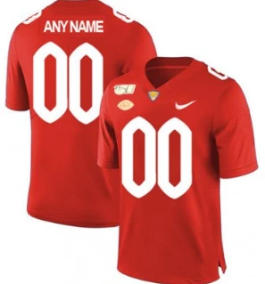 Custom Pittsburgh Panthers Jersey Name and Number NCAA College Football Red by My Store