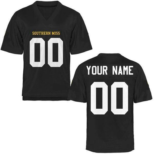 Custom Southern Miss Golden Eagles Jersey Name and Number NCAA College Football Style 2 by My Store
