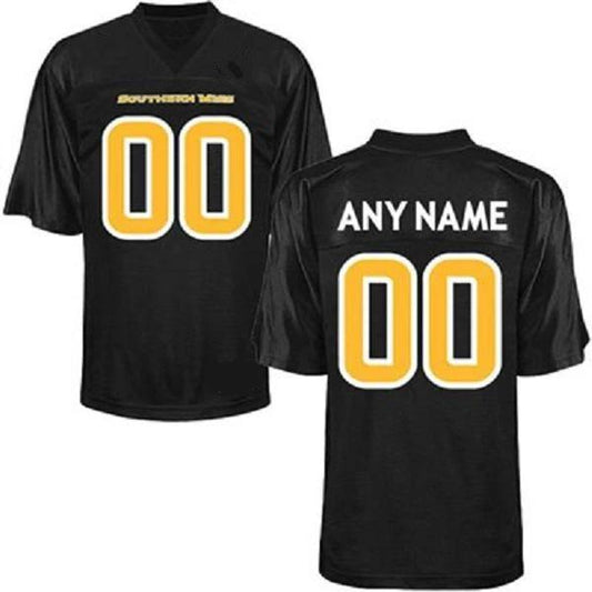 Custom Southern Miss Golden Eagles Jersey Name and Number NCAA College Football Style 1 by My Store