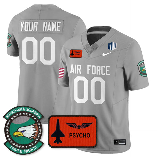 Custom Air Force Jersey 2025 Honor F-16 Name, Number 2025 Stitched 555th by My Store
