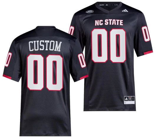 Custom NC State Wolfpack Jersey Name and Number Premier Black College Football 2023 by My Store