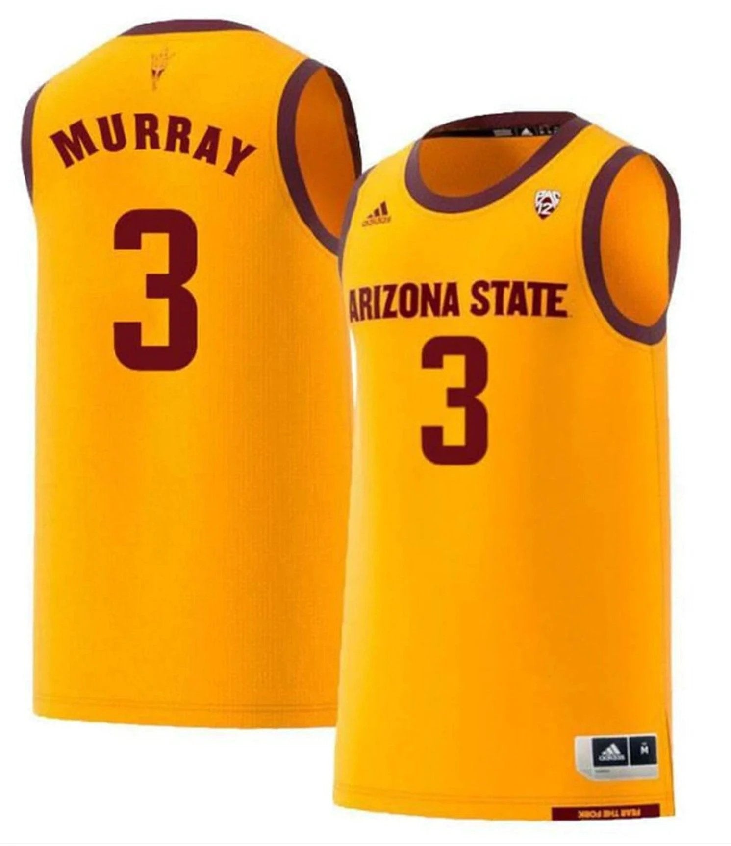 Chance Murray Jersey #3 Arizona State Sun Devils College Basketball by My store basketball