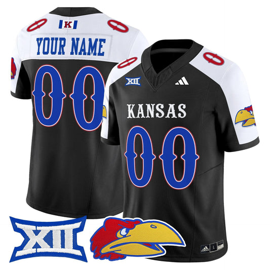Custom Kansas Jayhawks Jersey Name, Number 2025 Limited Stitched Royal Alter by My Store NCAA Football Jerseys