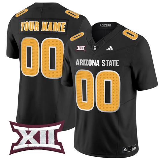 Custom Arizona State Sun Devils Jersey Name, Number 2024 Vapor Limited Black by My Store