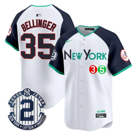 Cody Bellinger Jersey #35 New York Yankees City Connect Vapor Premier Limited Stitched Alternate by My Store