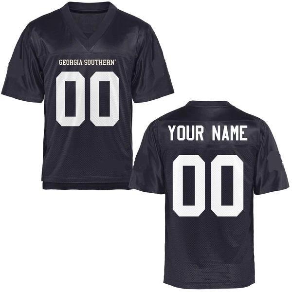 Custom Georgia Southern Eagles Jersey Name and Number NCAA College Football by My Store