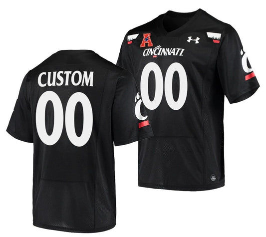 Custom Cincinnati Bearcats Jersey Name and Number NCAA College Football Black Alumni by My Store