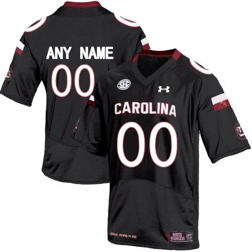 Custom South Carolina Gamecocks Jersey Name and Number College NCAA Football Black by My Store