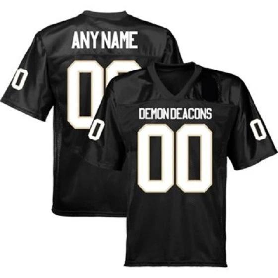 Custom Wake Forest Demon Deacons Jersey Name and Number NCAA College Football by My Store