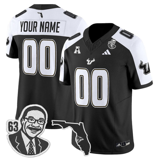 Custom South Florida Bulls Jersey Lee Roy Selmon Legacy Edition Stitched Black Alter by My Store NCAA Football Jerseys