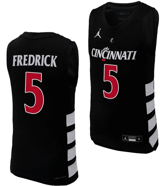 CJ Fredrick Jersey #5 Cincinnati Bearcats College Basketball Replica by My store basketball
