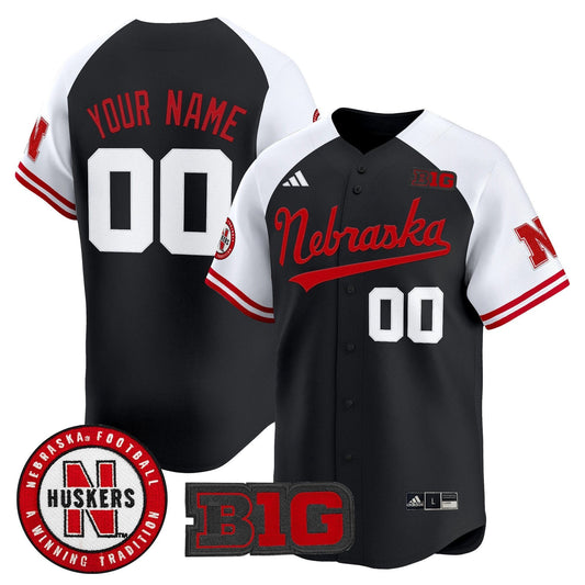 Custom Nebraska Cornhuskers Jersey Name, Number 2025 Vapor Baseball Alternate by My Store
