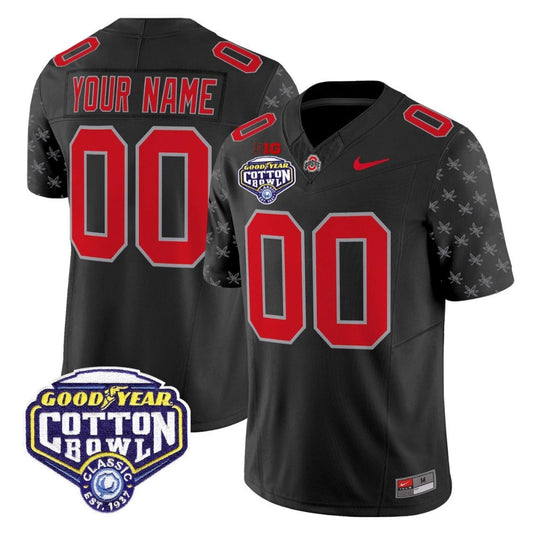 Custom Ohio State Jersey Name, Number 2025 Cotton Bowl Patch Stitched by My Store NCAA Football Jerseys