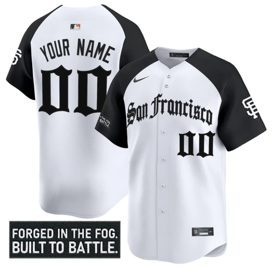 Custom San Francisco Giants Jersey Gothic Fog Edition Vapor Premier Limited Stitched Alternate by My Store