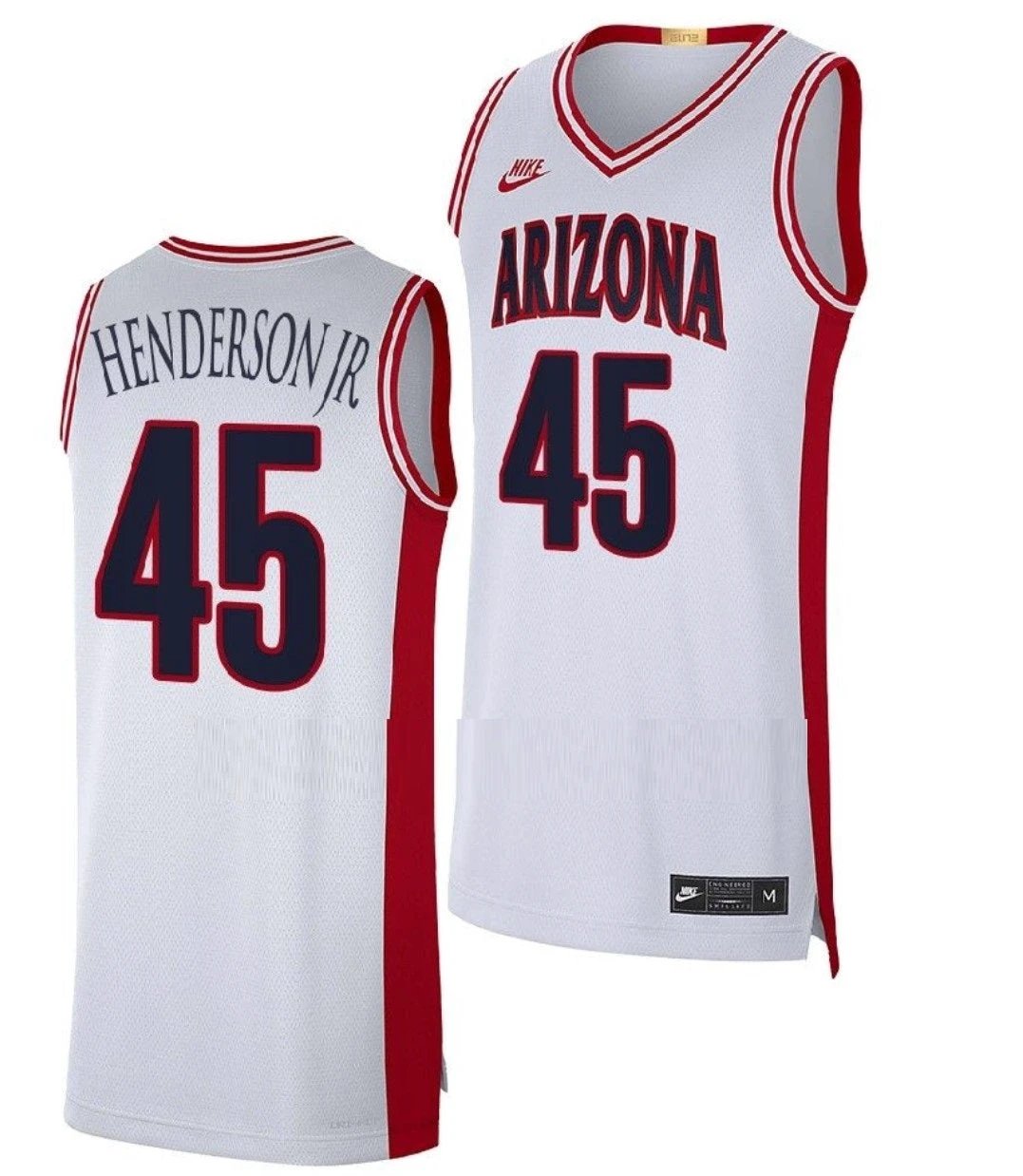 Cedric Henderson Jr Jersey Arizona Wildcats College Basketball Limited #45 by My store basketball