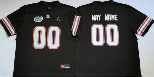 Custom Florida Gators Jersey Name and Number NCAA College Football Black by My Store