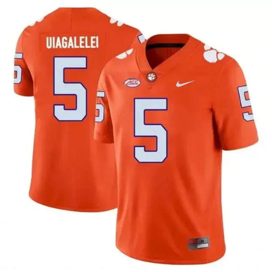 Clemson Tigers #5 D.J. Uiagalelei NCAA College Football Jersey Orange by My Store