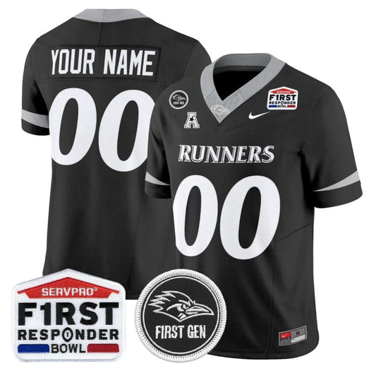 Custom UTSA Roadrunners Jersey 2025 First Responder Bowl Stitched by My Store NCAA Football Jerseys