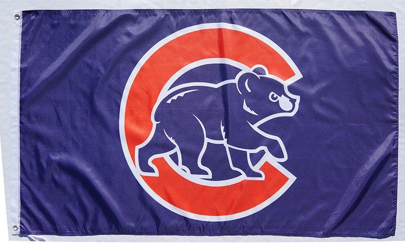 Chicago Cubs Flag-3x5FT Banner-100% polyester C Flag by flagsshop