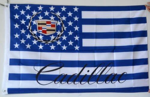 Cadillac Car Racing Flag 3X5 Ft Polyester Banner USA 90x150cm by flagsjustdoit
