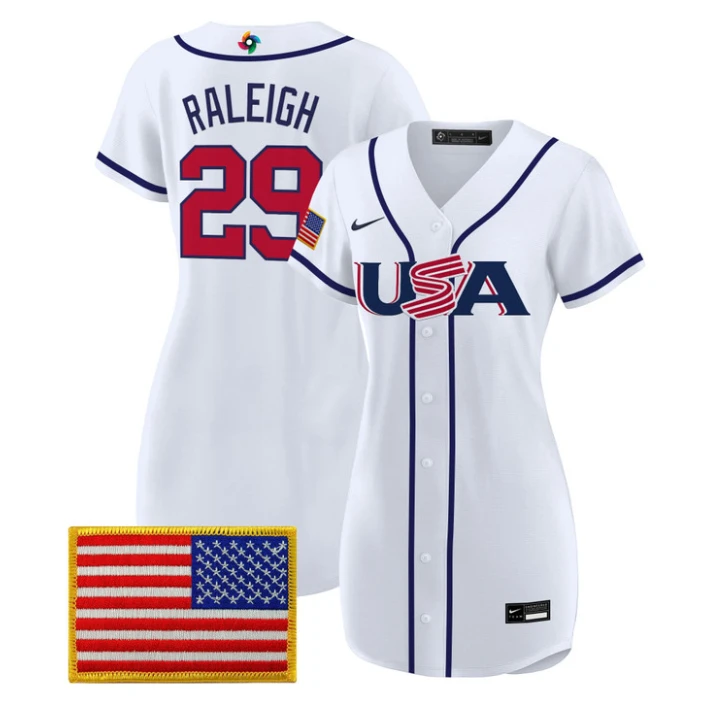 Cal Raleigh Jersey #29 Team USA 2026 World Baseball Dress Stitched by My Store