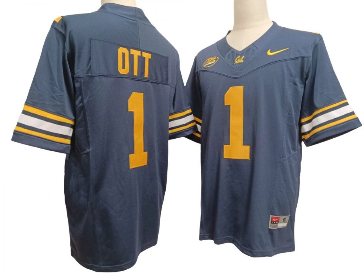 California Golden Bears #1 Jaydn Ott Vapor F.U.S.E. Limited Jersey by My Store NCAA Football Jerseys