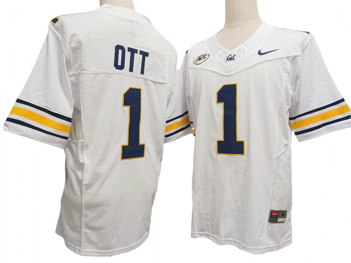 California Golden Bears #1 Jaydn Ott Vapor F.U.S.E. Limited Jersey by My Store NCAA Football Jerseys