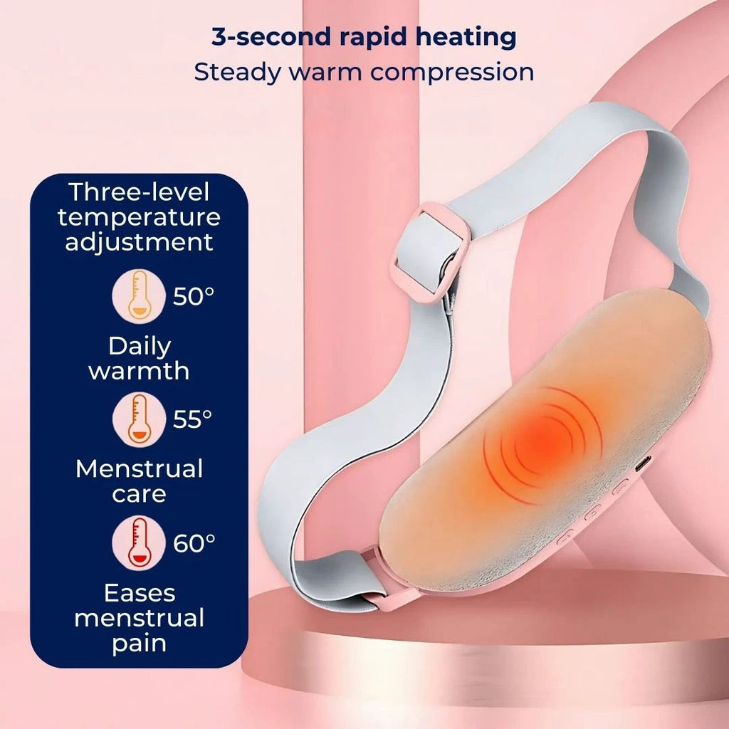CalmFlow Heating Pad for Period Cramps | Period Cramps Relief - Soothing Heat for Cramps - Muscle Relaxation - Stress Reduction Bowlift by Bowlift