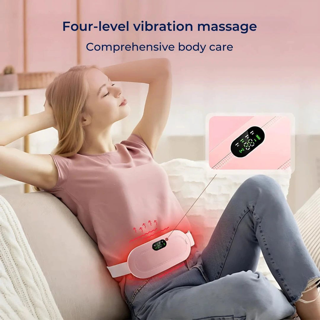 CalmFlow Heating Pad for Period Cramps | Period Cramps Relief - Soothing Heat for Cramps - Muscle Relaxation - Stress Reduction Bowlift by Bowlift