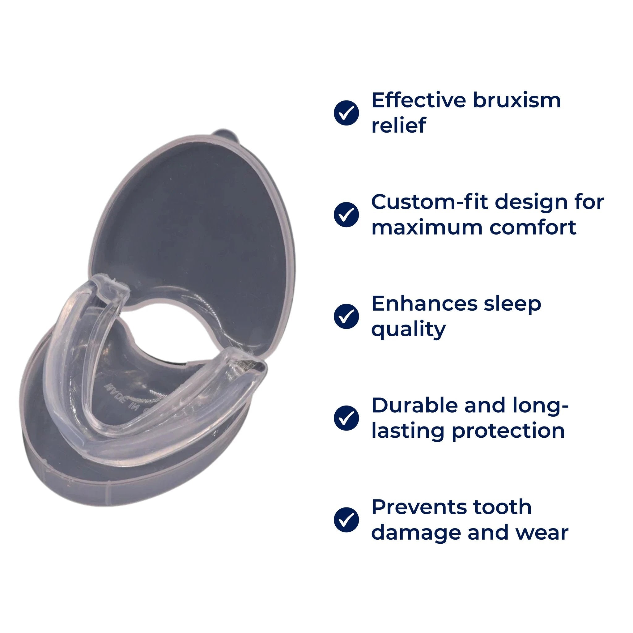 CalmGuard | Night Mouth Guard – Bruxism Relief – Custom-Fit – For Teeth Grinding & Jaw Clenching Bowlift by Bowlift