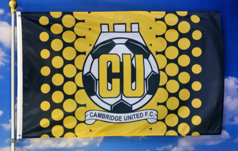 Cambridge Football Club Flag 3x5ft Banner polyester by flagsjustdoit