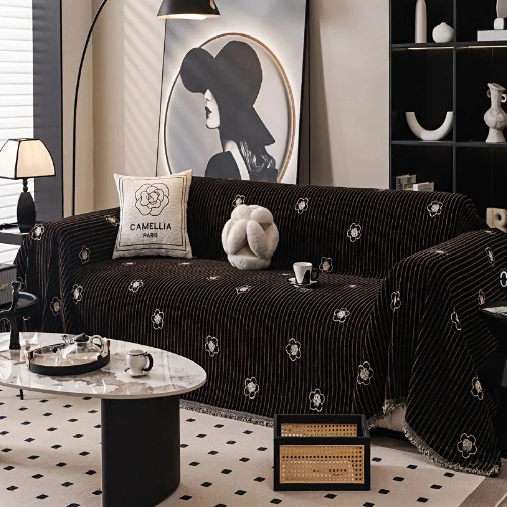Camellia Bloom Sofa Cover by Casa & Beyond