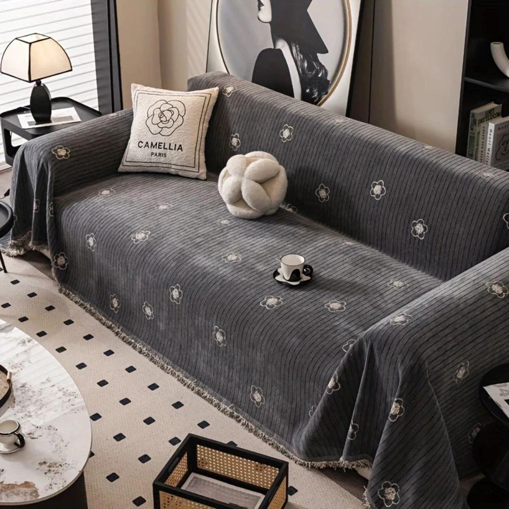 Camellia Bloom Sofa Cover by Casa & Beyond