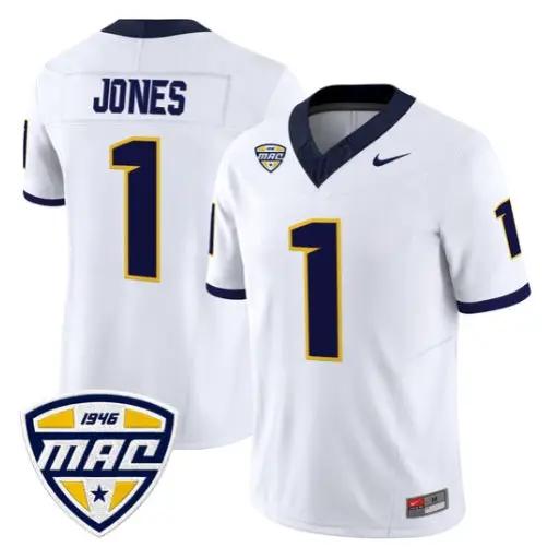 Cameron Jones Jersey #1 Toledo Rockets 2026 Vapor Limited All Stitched by My Store NCAA Football Jerseys