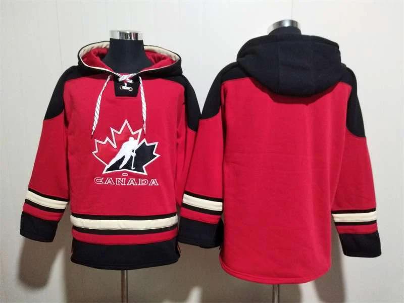 Canada Team Blank Pullover Hoodie by Hoodie Pullover