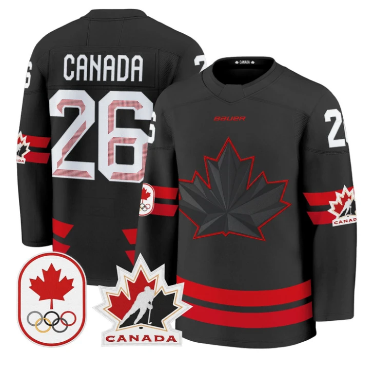 Canada Jersey #26 Canada Olympic 2026 Premium Hockey All Stitched by Hockey David