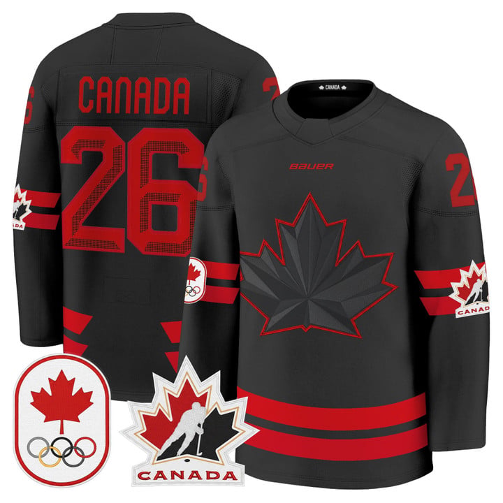 Canada Jersey #26 Canada Olympic Premium Hockey 2026 Stitched by Hockey David