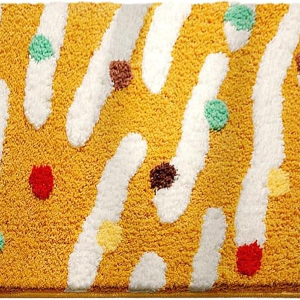 Candy Color Clash Bath Mat by Casa & Beyond
