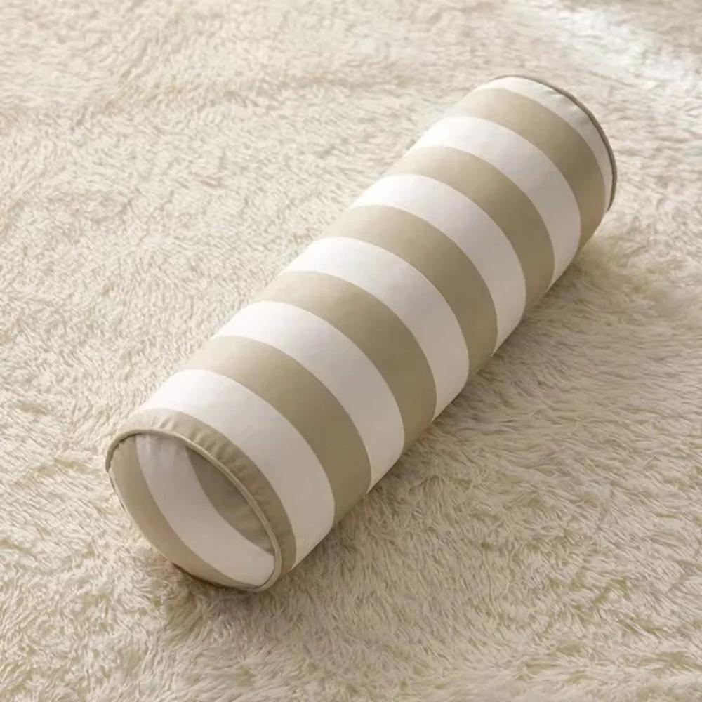 Candy Stripe Cylindrical Cushion by Casa & Beyond
