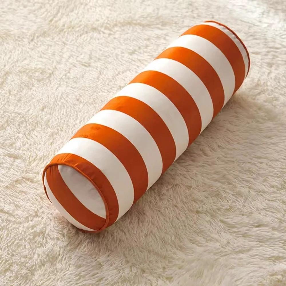 Candy Stripe Cylindrical Cushion by Casa & Beyond