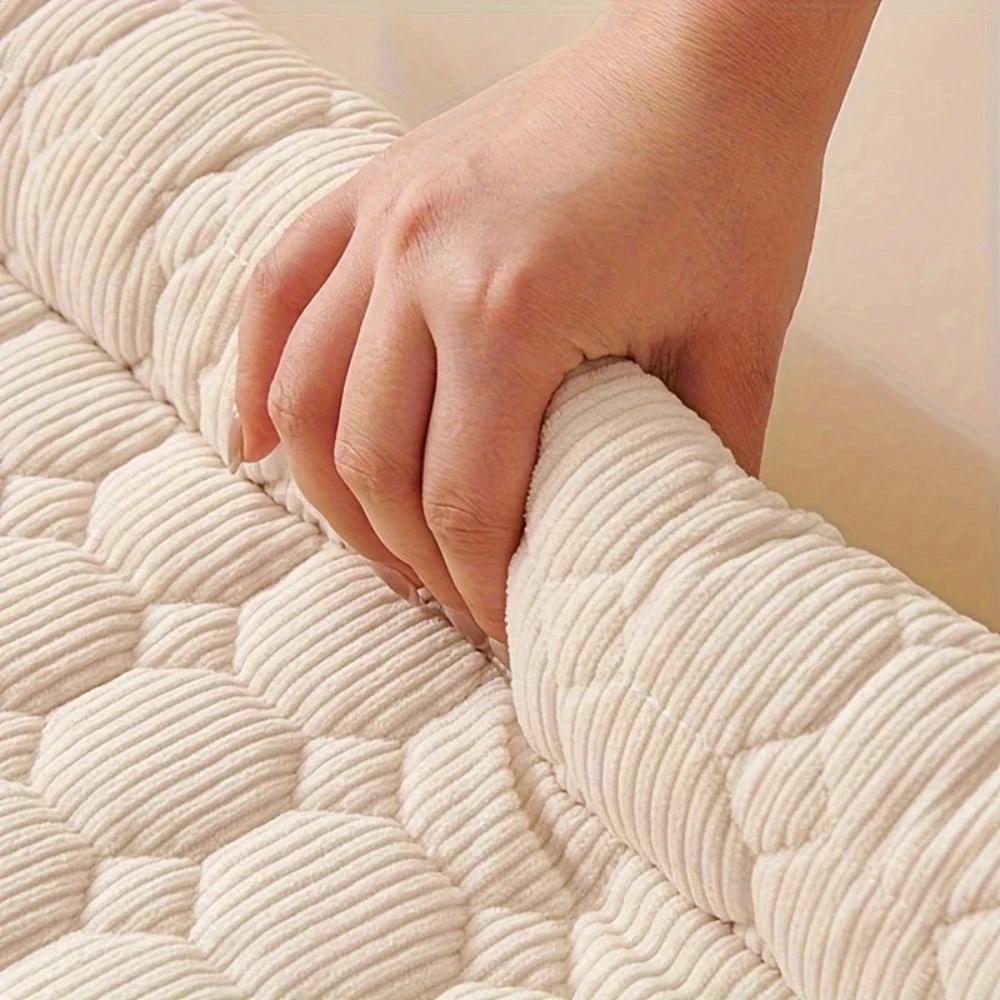 Canine Non-Slip Bolster Pet Quilted Bed by Casa & Beyond