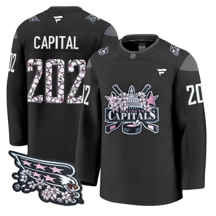 Capital Jersey #202 Washington Capitals 2026 Hockey Premium Stitched by Hockey David
