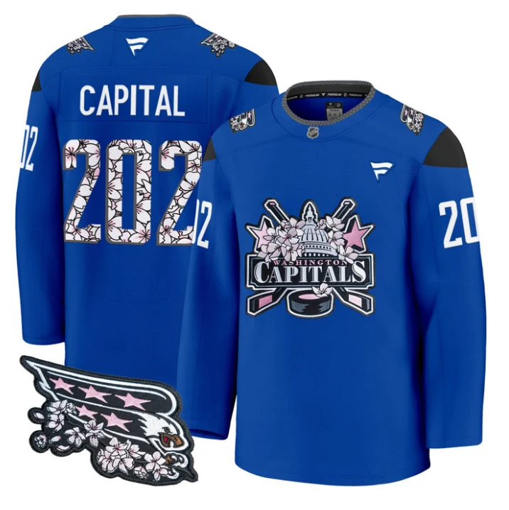 Capital Jersey #202 Washington Capitals 2026 Hockey Premium Stitched by Hockey David