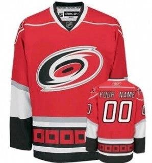 Carolina Hurricanes Customized Red Jersey by Hockey David