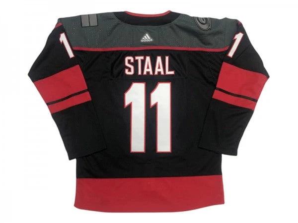 Carolina Hurricanes #11 Jordan Staal Black Alternate Jersey by Hockey David